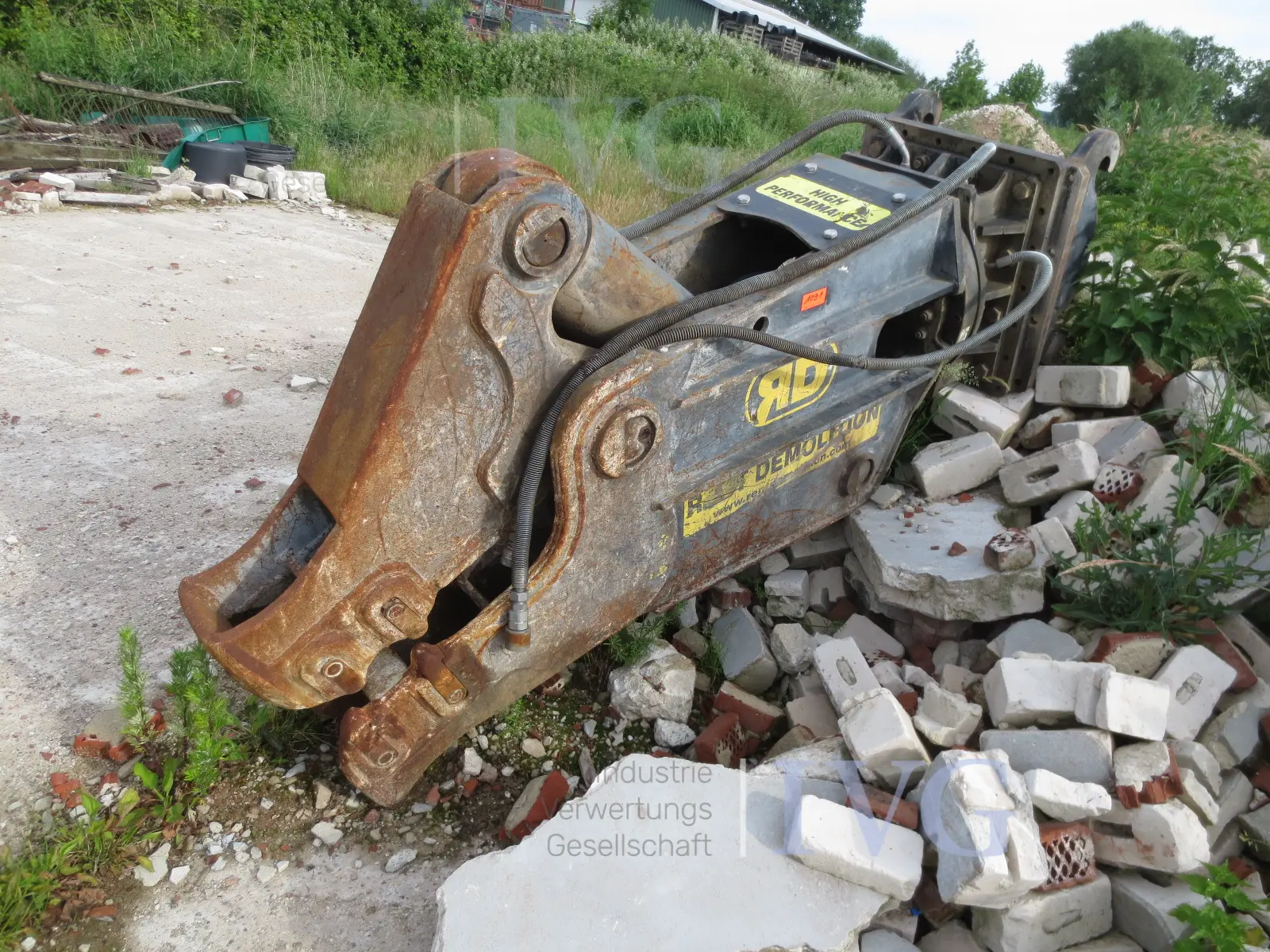 Anbaugerät bzw. Pulverisierer RENT DEMOLITION RD 20 (soweit ablesbar)